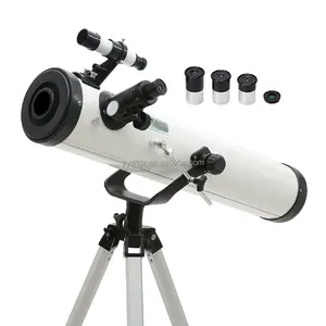 buscador óptico es un pequeño telescopio que se sujeta a la parte superior del telescopio principal