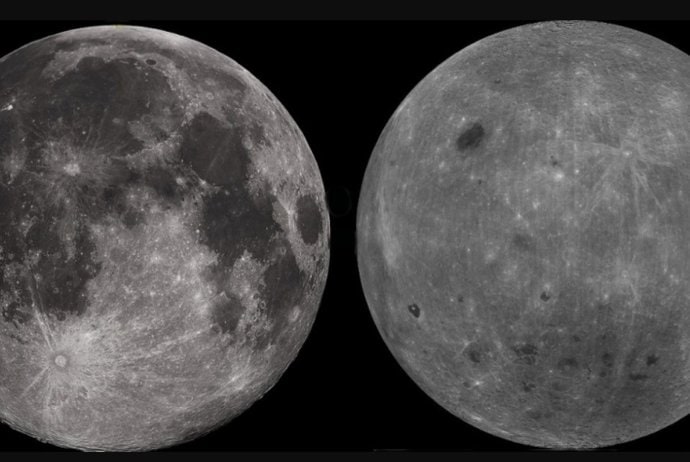 La sorprendente diferencia de temperatura entre el interior del lado oculto y el visible de la Luna